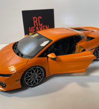 Maisto - Lamborghini Temerario - 1:18 Scale Orange Diecast Model Car