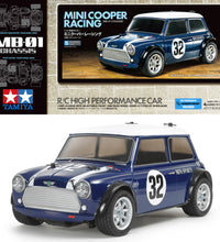 Tamiya MB-01 Mini Cooper Racing RC Touring Car 4WD 1/10 Scale Kit #58747