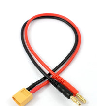 XT60 Charge Cable Male XT60 to 4mm  bullet connector Charging Cable Rc Car Plane