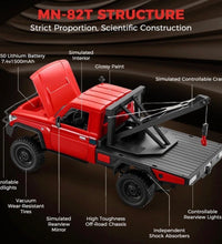 Toyota LC79 4WD RC Crawler With Crane - MN Model - 1/12 Scale RTR MN-82R-T