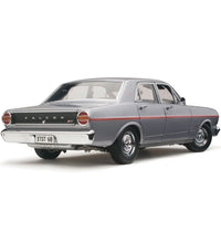 Classic Carlectables #18863 1/18 Ford XT Falcon GT Frosted Pewter Diecast Model