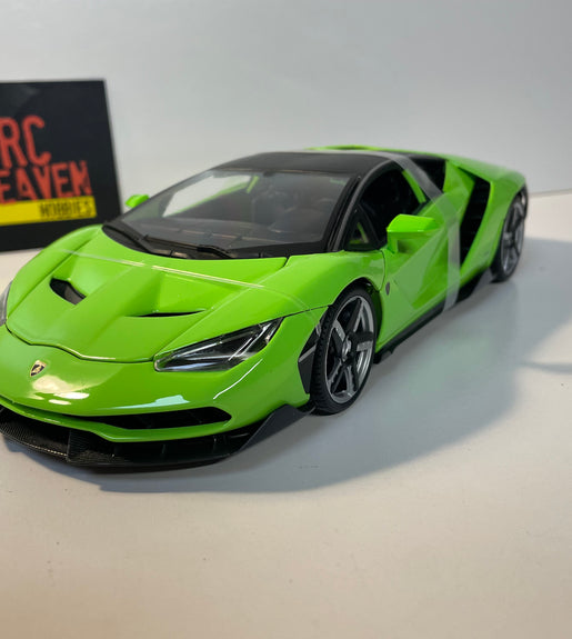 Maisto Lamborghini Centenario  1:18 Scale Diecast Model Car Green.