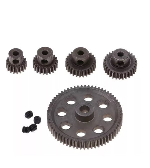HSP Pinion & Spur Gear Set 64T, 29T, 26T, 21T, 17T 5mm Shaft