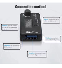 Servo Tester 3 Modes, Digital DC 4.8-6V Accurate PPM Consistency Rc Plane Heli.