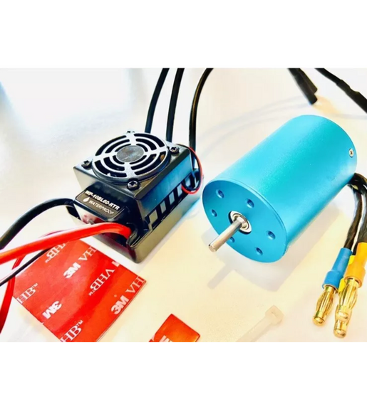 3300KV Motor 60A Hobbywing ESC Brushless Combo 2-3S Lipo 03302 37017 T-plug