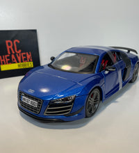 Maisto Audi R8 GT 1:18 Scale Blue Diecast Model Car.
