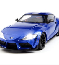 HPI Stage D-24 2024 Toyota GR Supra Blue 1/24 Scale Drift Car - HPI-161268