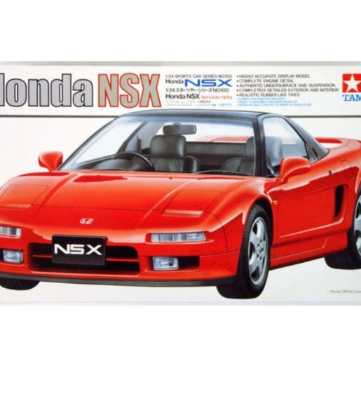 Tamiya 1/24 Scale Honda NSX Model Kit No: 24100