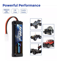 Zeee 7.2V 3600mah Tamiya Plug NIMH Battery.