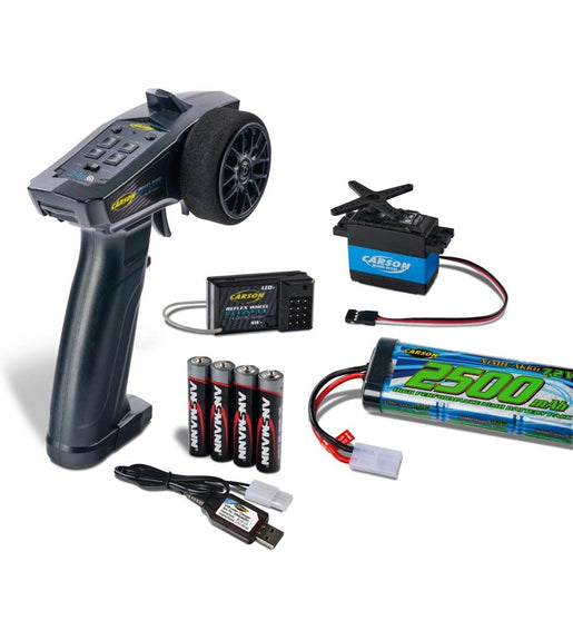 Tamiya-Carson Rc-Reflex Starter Pack  Electric Set Make It Run 1/10 Tamiya Pack