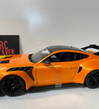 Maisto 2025 Mustang GTD 1/18 Scale Diecast Model American Muscle Car Orange.