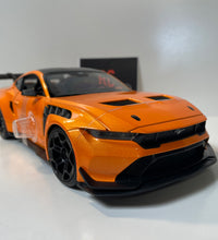 Maisto 2025 Mustang GTD 1/18 Scale Diecast Model American Muscle Car Orange.