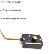 Servo Tester 3 Modes, Digital DC 4.8-6V Accurate PPM Consistency Rc Plane Heli.