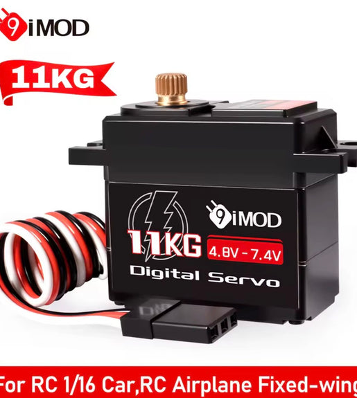 Rc Car Steering Servo 9imod 11kg Digital Mini Servo 1/16 Rc Plane Drone Robot.