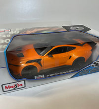 Maisto 2025 Mustang GTD 1/18 Scale Diecast Model American Muscle Car Orange.