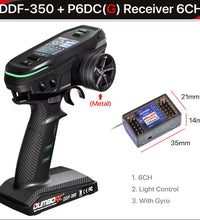 DUMBORC DDF-350 6CH With Gyro Radio Controller LCD & Receiver For RC Car & Boat.