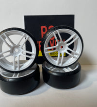 Rc Car Drift Wheels 1/10 12mm Hex Mounts To Fit HSP HPI TT-01 TT-02 VRX Tamiya.