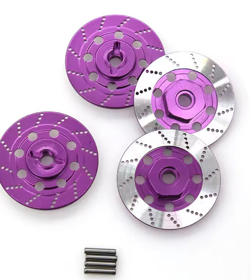 12mm Hex Mount-Realistic Disc Brake Look- Suit 1/10 Scale Rc Car HSP TT-02