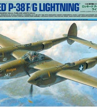 TAMIYA Lockheed P-38 F/G Lightning 1:48 Scale Plastic Model Kit No: 61120