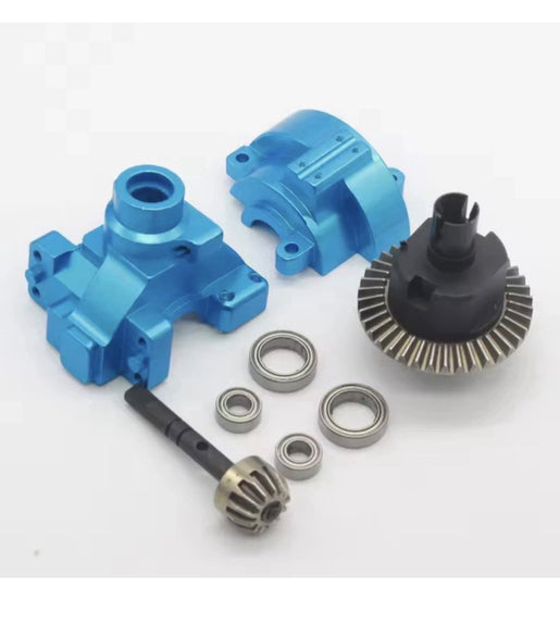 HSP 02051 Blue Alloy Upgrade Front / Rear Differential Diff Rc Car Buggy Truck 102075.