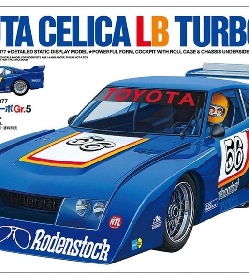 Tamiya 1/24 Scale Celica LB Turbo GR.5 Plastic Model Kit No: 24377