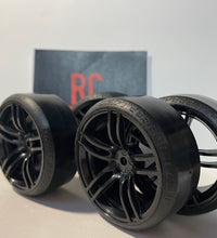 Rc Car Drift Wheels 1/10 12mm Hex Mounts To Fit HSP HPI TT-01 TT-02 VRX Tamiya.