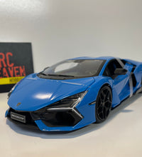 Maisto Lamborghini Revuelto 2023 1:18 Scale Blue Diecast Model Car.