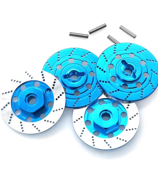 12mm Hex Mount-Realistic Disc Brake Look- Suit 1/10 Scale Rc Car HSP TT-02
