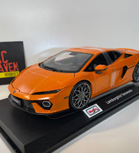 Maisto - Lamborghini Temerario - 1:18 Scale Orange Diecast Model Car