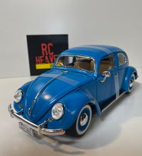 Maisto 1/18 Scale - 1955 Volkswagen Kafer.VW Beetle Diecast Model Car  Blue.
