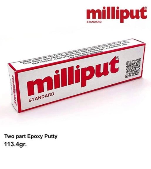 Milliput Standard Grey-Yellow Two Part Epoxy Putty