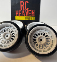 Rc Car Drift Wheels 1/10 12mm Hex Mounts 3mm Offset
