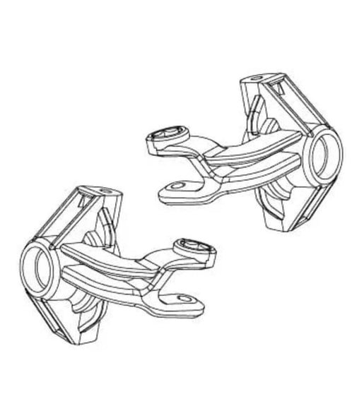 MJX Hyper Go 10210 & 10208 1/10 Rc Truck Steering Knuckles. Part No: 10230B