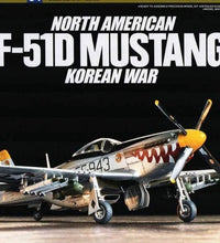 Tamiya 1/72 Scale North American F-51D Mustang Korean War plastic model kit No: 60754.