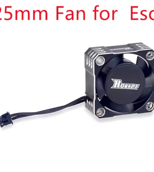 Rocket 25 X 25 X 10 mm ESC  Cooling Fan Rc Car Fan.