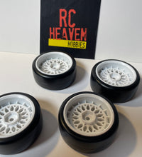 Rc Car Drift Wheels 1/10 12mm Hex Mounts 3mm Offset