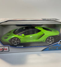 Maisto Lamborghini Centenario  1:18 Scale Diecast Model Car Green.