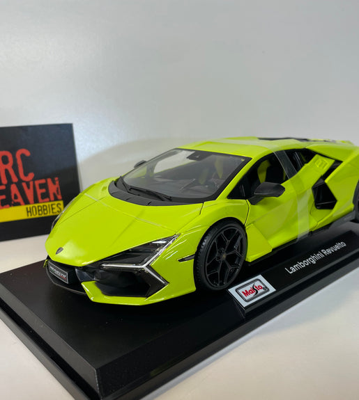 Maisto Lamborghini Revuelto 2023 Green 1:18 Scale Diecast Model Car.
