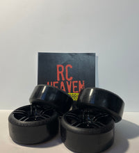 Rc Car Drift Wheels 1/10 12mm Hex Mounts To Fit HSP HPI TT-01 TT-02 VRX Tamiya.