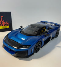 Maisto F80 Ferrari 1:18 Scale Model Diecast Car Blue.