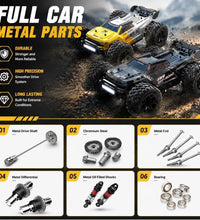 MJX Hyper Go 14207 4WD 1/14 Scale Brushless RC Car Truggy RTR