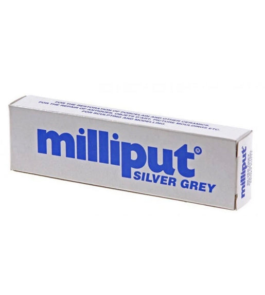 Milliput Silver Grey Two Part Epoxy Putty