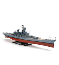 Tamiya 1/350 Scale U.S. New Jersey BB-62 Battleship No: 78028 Plastic Model Kit.