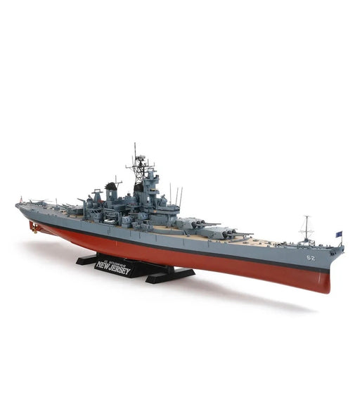 Tamiya 1/350 Scale U.S. New Jersey BB-62 Battleship No: 78028 Plastic Model Kit.