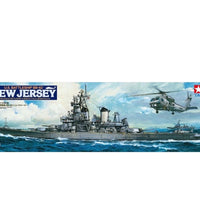 Tamiya 1/350 Scale U.S. New Jersey BB-62 Battleship No: 78028 Plastic Model Kit.