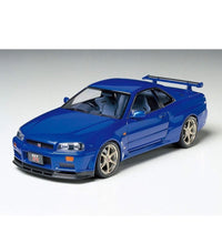 Tamiya 1/24 Scale Nissan Skyline GT-R V-Spec R34 Model Kit No: 24210