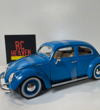 Maisto 1/18 Scale - 1955 Volkswagen Kafer.VW Beetle Diecast Model Car  Blue.