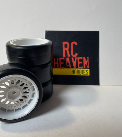 Rc Car Drift Wheels 1/10 12mm Hex Mounts 3mm Offset