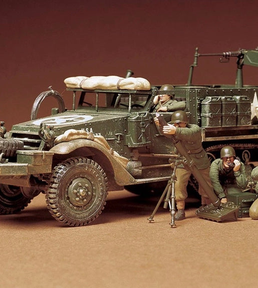Tamiya 1/35 Scale Mortar Carrier M21. Plastic Model Kit No: 35083