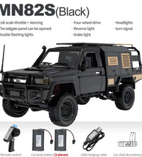 MN Model 1/12 Toyota LC79 4WD RC Crawler RTR (Grey) MN-82S-G